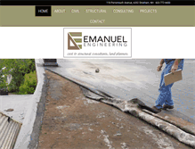 Tablet Screenshot of emanuelengineering.com